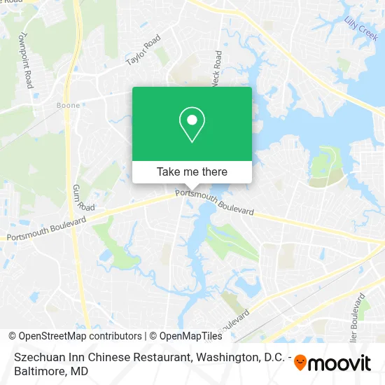 Szechuan Inn Chinese Restaurant map