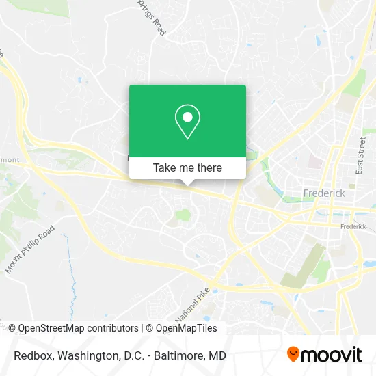 Redbox map