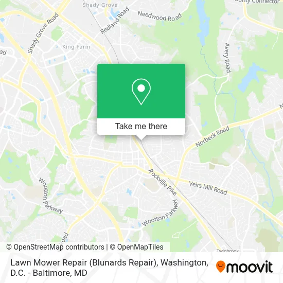 Lawn Mower Repair (Blunards Repair) map