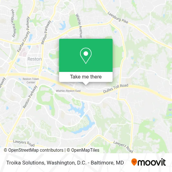 Troika Solutions map