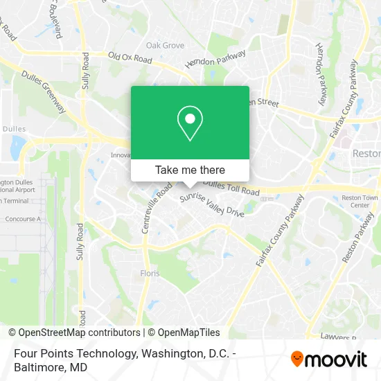 Four Points Technology map