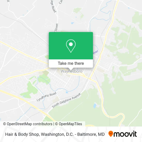 Hair & Body Shop map