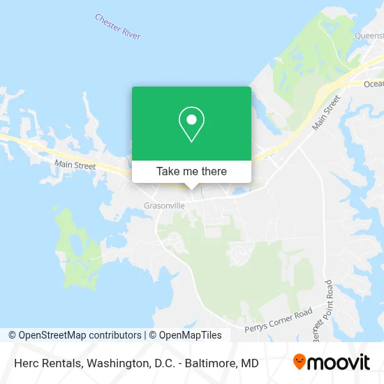 Herc Rentals map