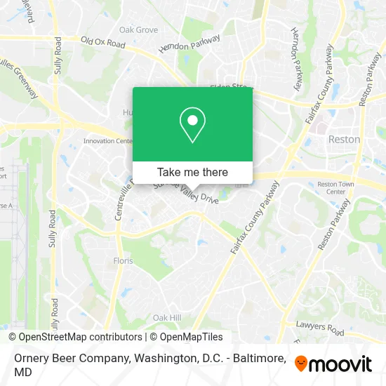 Ornery Beer Company map