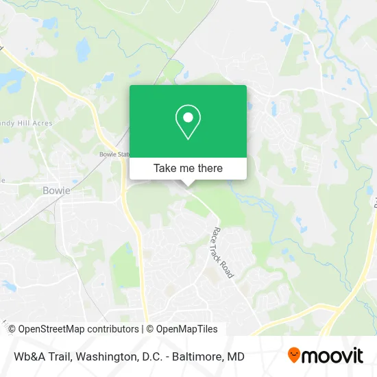 Wb&A Trail map