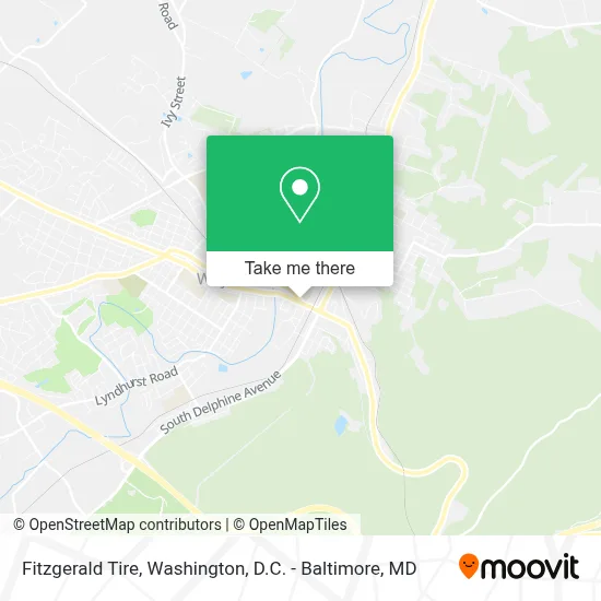 Fitzgerald Tire map