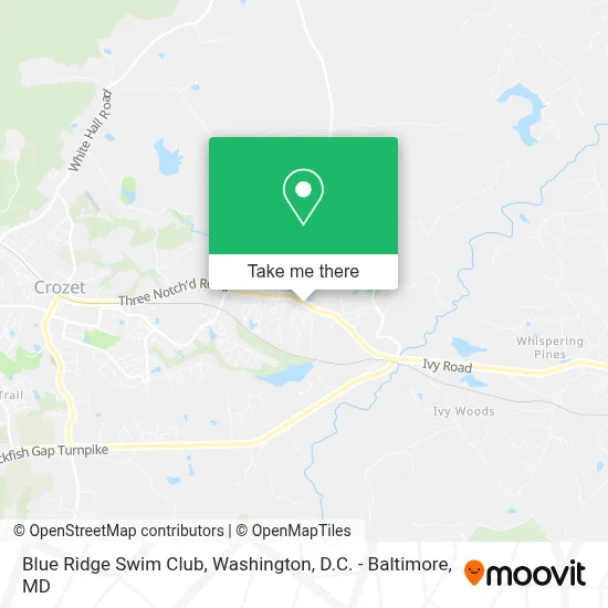 Blue Ridge Swim Club map