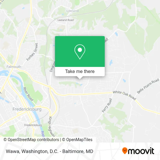 Wawa map