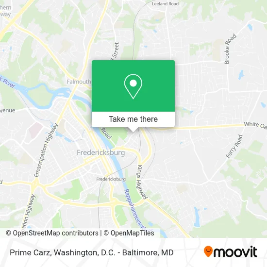 Prime Carz map