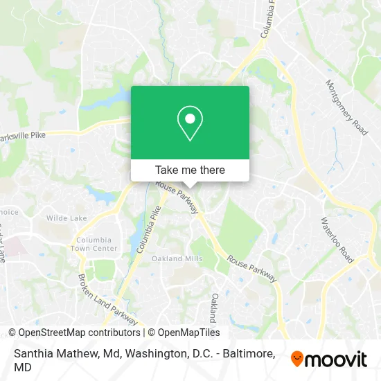 Santhia Mathew, Md map