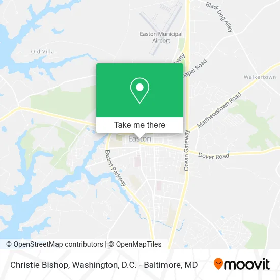 Christie Bishop map