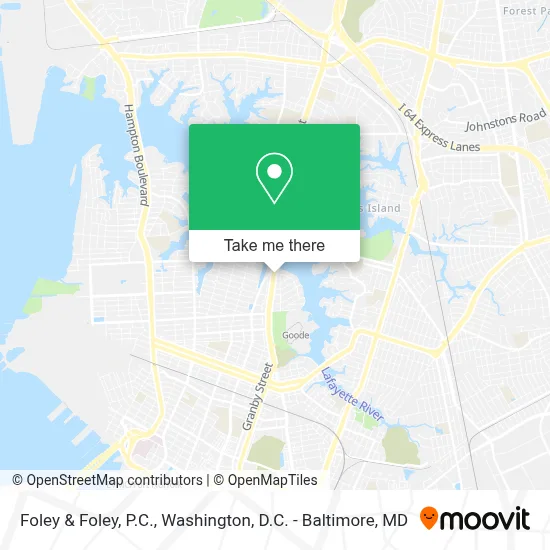 Foley & Foley, P.C. map