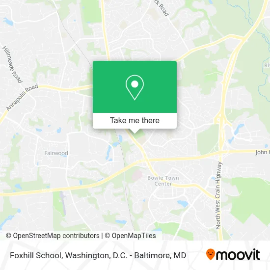 Foxhill School map