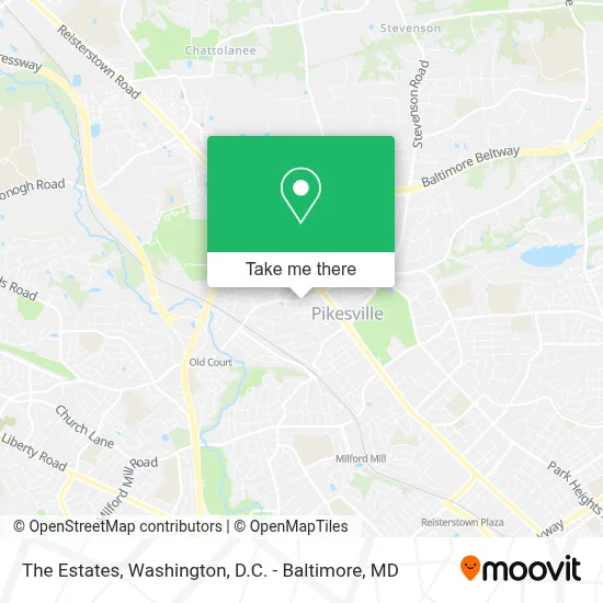 The Estates map