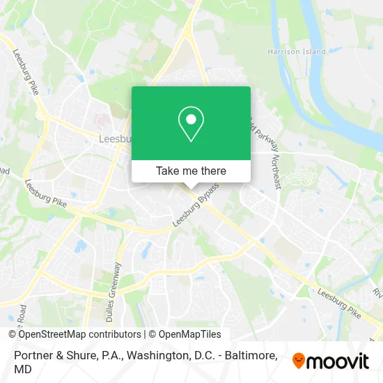 Portner & Shure, P.A. map