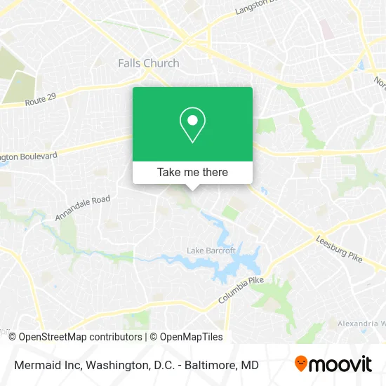 Mermaid Inc map