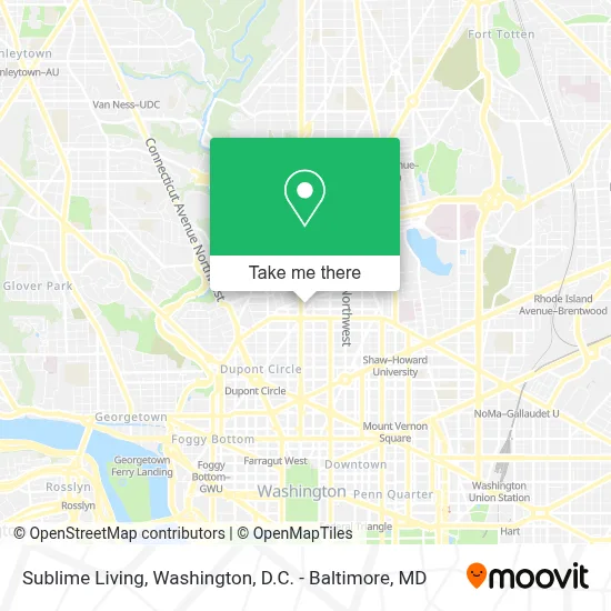 Sublime Living map