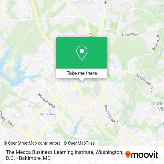 The Mecca Business Learning Institute map