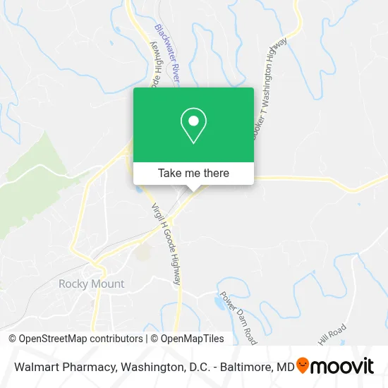 Walmart Pharmacy map