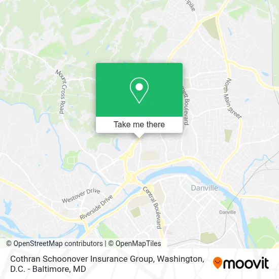 Cothran Schoonover Insurance Group map