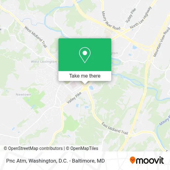 Pnc Atm map