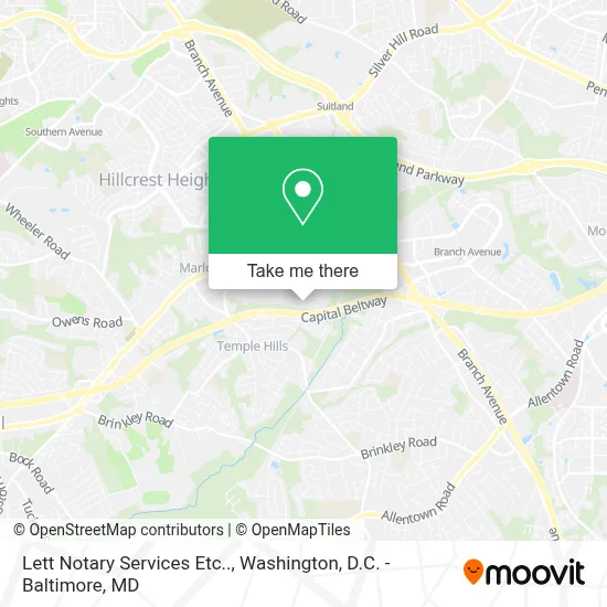 Lett Notary Services Etc.. map