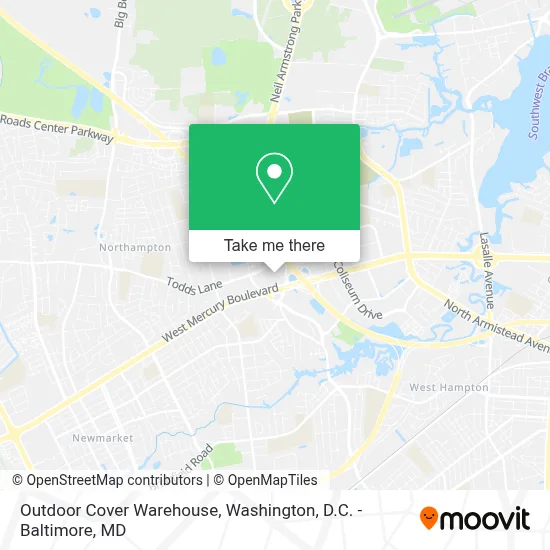 Outdoor Cover Warehouse map