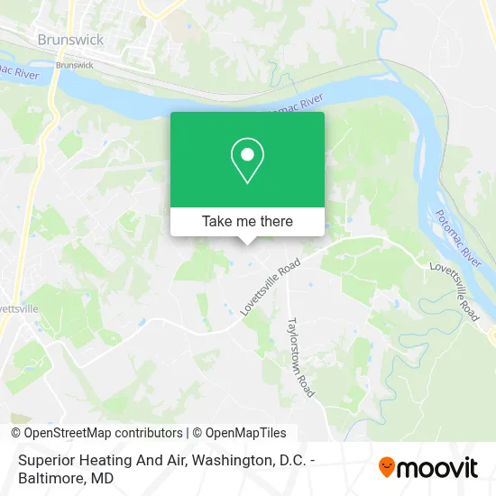 Superior Heating And Air map