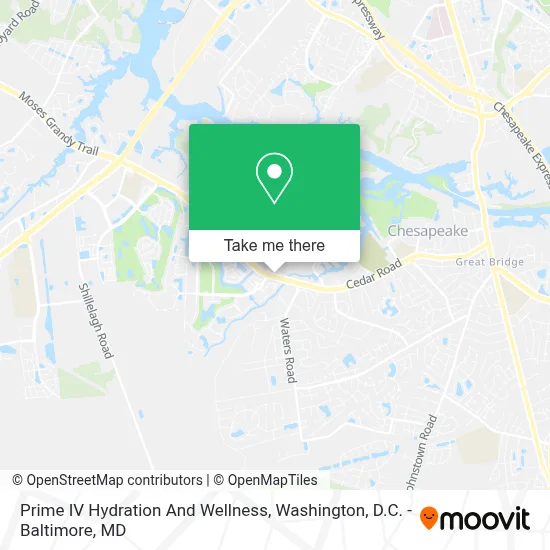 Prime IV Hydration And Wellness map