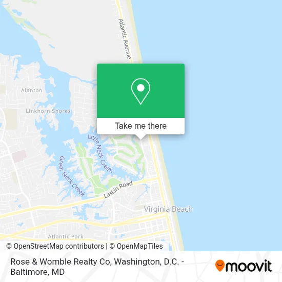 Rose & Womble Realty Co map