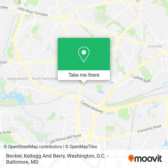 Becker, Kellogg And Berry map