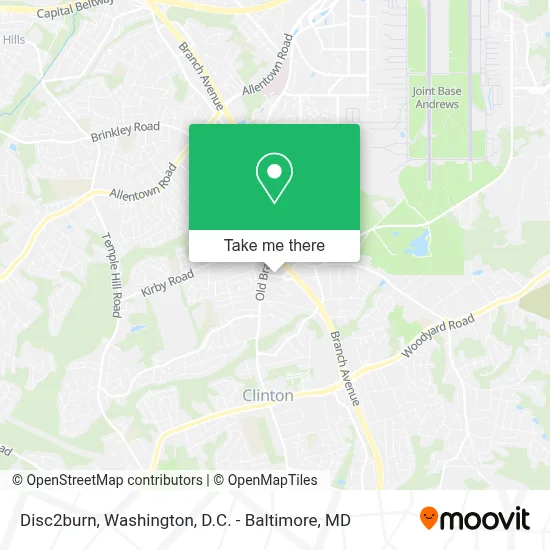 Disc2burn map