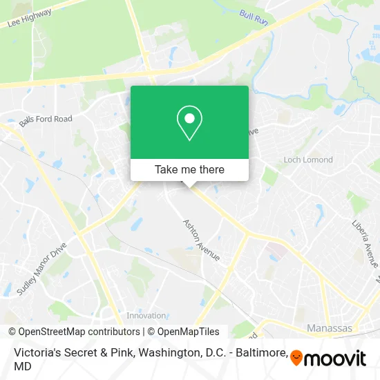Victoria's Secret & Pink map