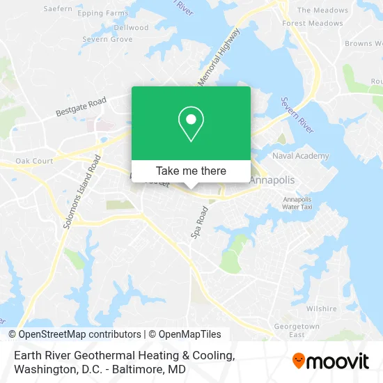 Earth River Geothermal Heating & Cooling map