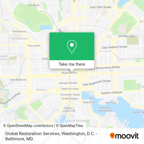 Global Restoration Services map