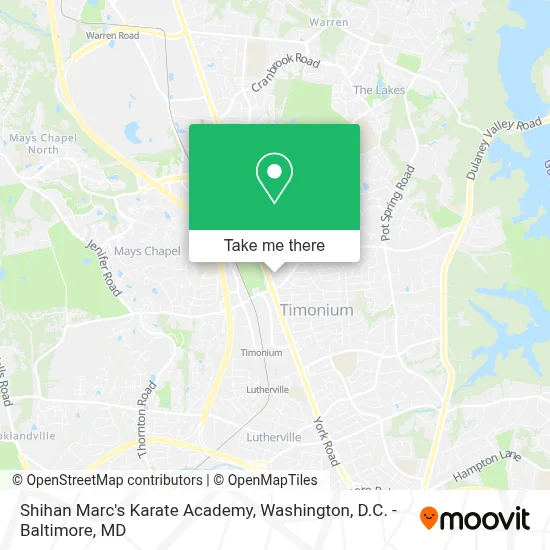 Shihan Marc's Karate Academy map