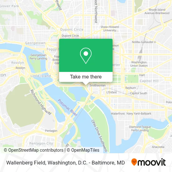 Wallenberg Field map