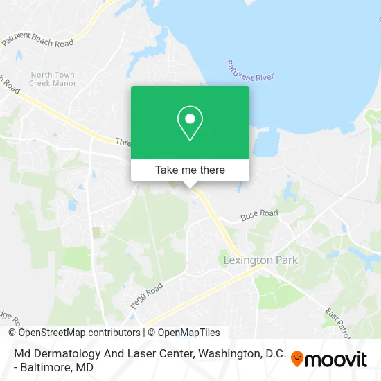 Md Dermatology And Laser Center map