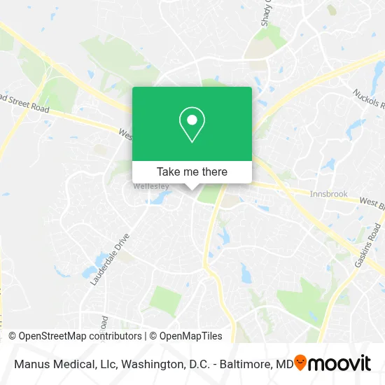 Manus Medical, Llc map