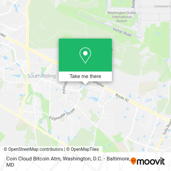 Coin Cloud Bitcoin Atm map