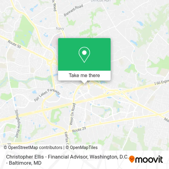 Christopher Ellis - Financial Advisor map