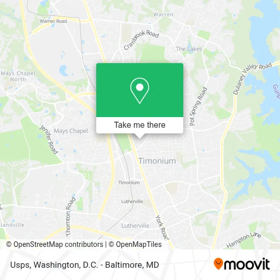 Usps map