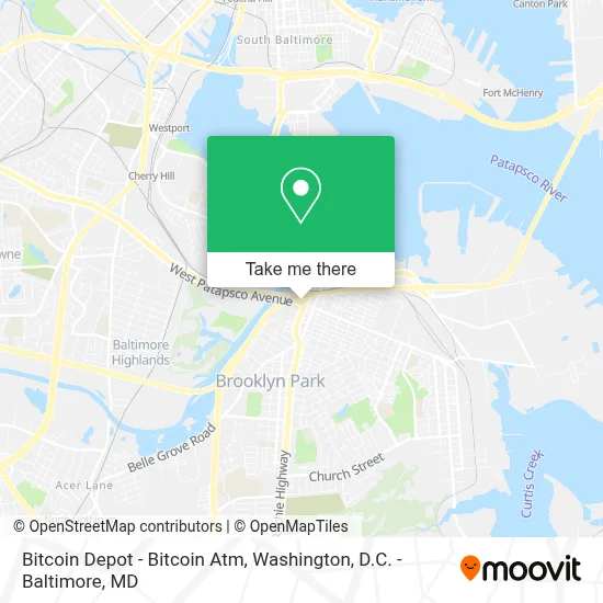 Bitcoin Depot - Bitcoin Atm map