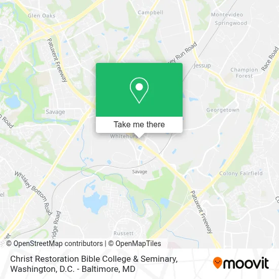 Christ Restoration Bible College & Seminary map