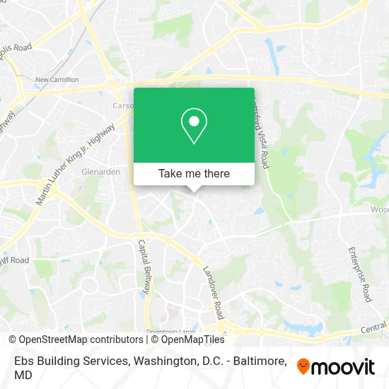 Ebs Building Services map