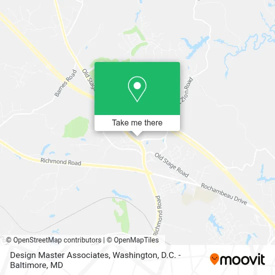 Design Master Associates map