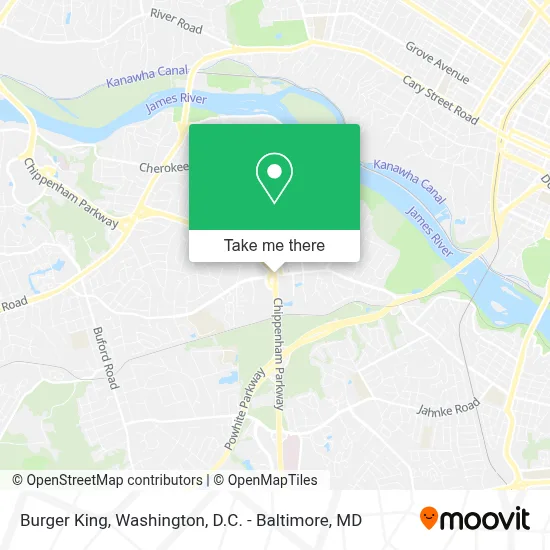 Burger King map