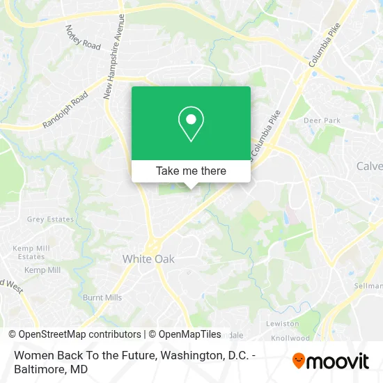 Women Back To the Future map