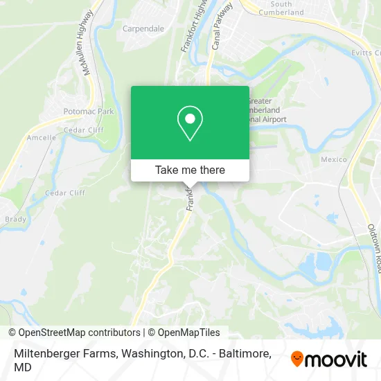 Miltenberger Farms map