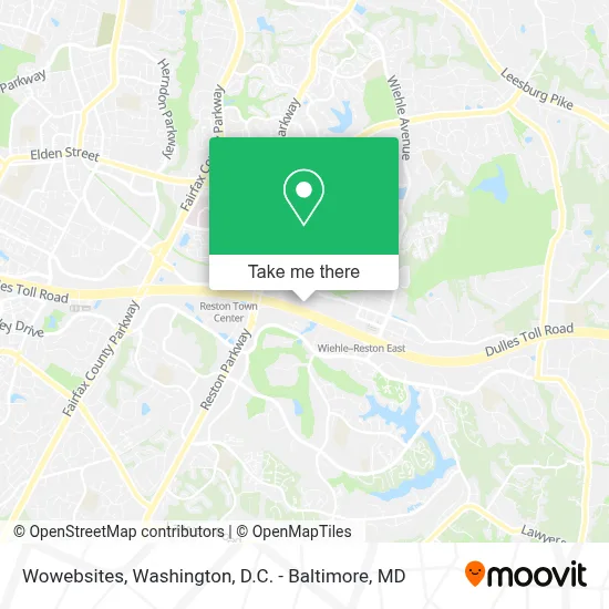 Wowebsites map